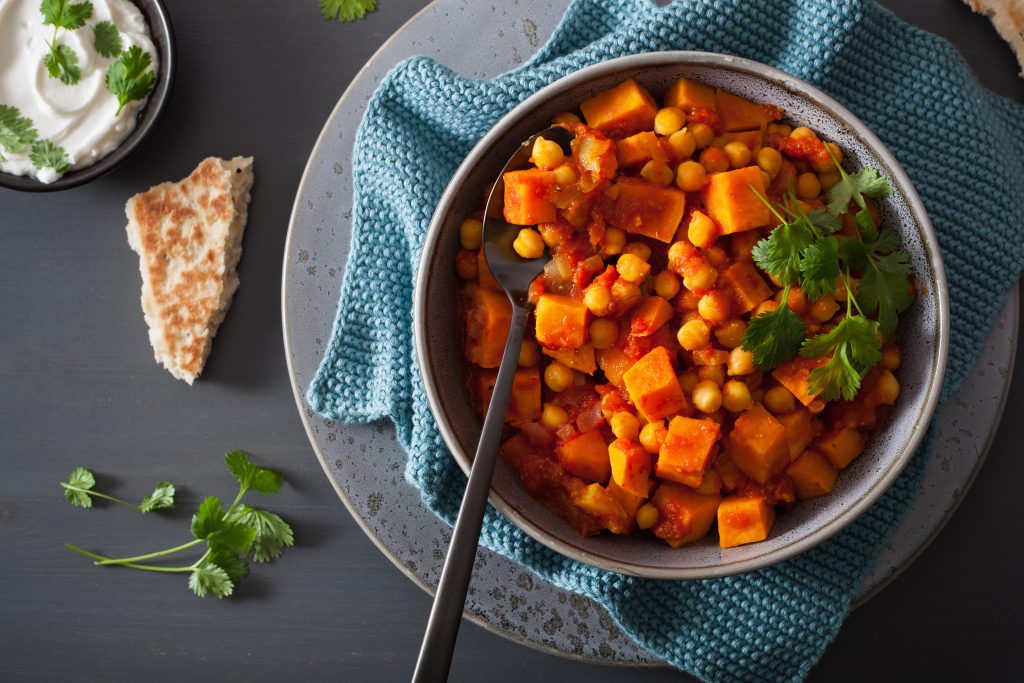 Curry De Pois Chiches Et Patate Douce Au Cookeo Cookeo Mania