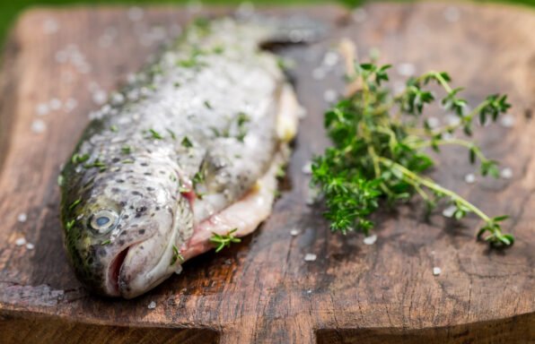 Truite au boursin cuisine en papillote au cookeo