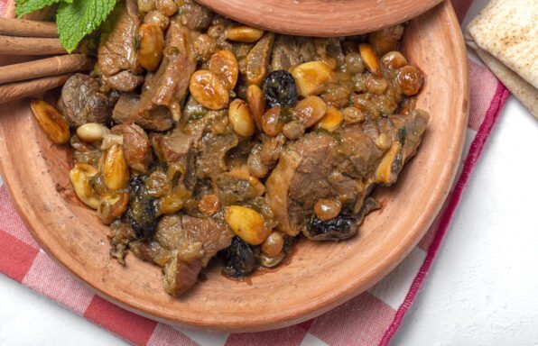 Tajine d'agneau aux pruneaux