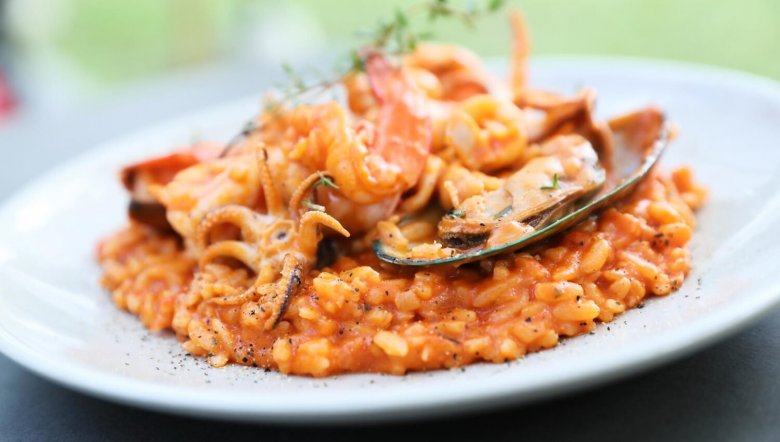 Risotto aux fruits de mer ww au cookeo