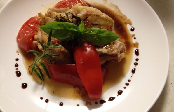 Poulet balsamique au cookeo