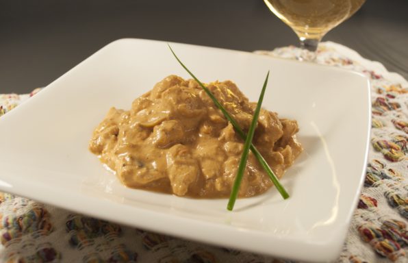 Blanc de poulet champignon boursin au cookeo