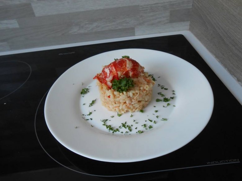 Risotto de homard au cookeo