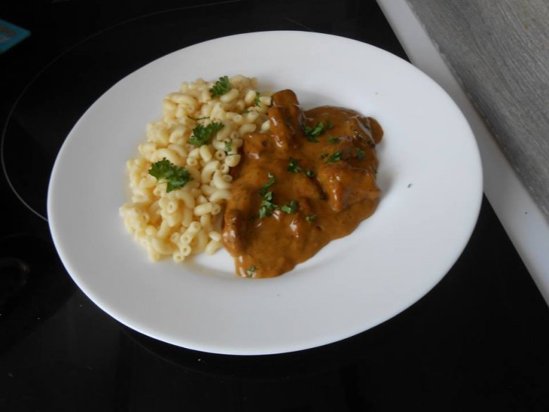 sauté de porc au miel et curcuma au cookeo