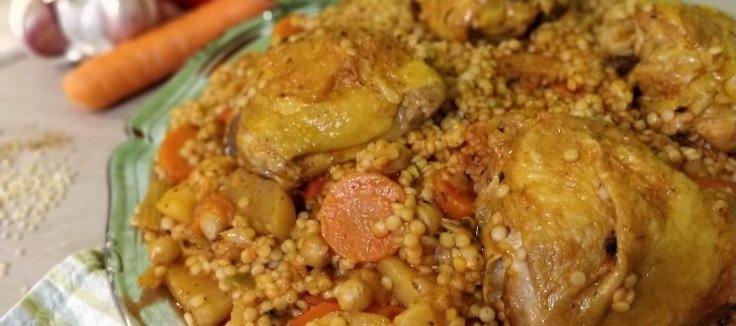 Pâtes façon couscous au cookeo