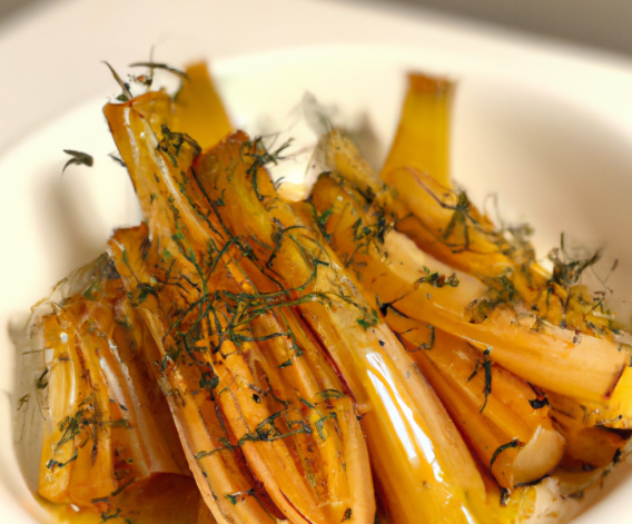 Fenouils caramélisés à l'orange au cookeo