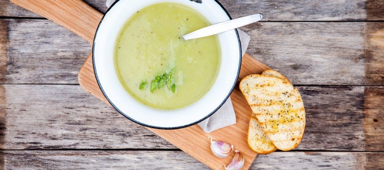 Velouté d'asperges vertes au cookeo