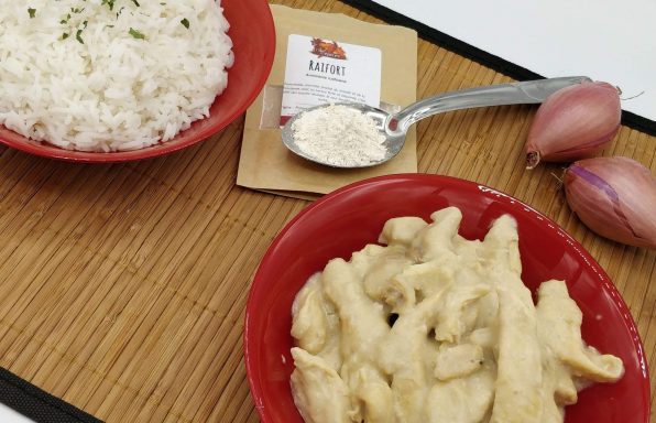 Aiguillettes de poulet au Raifort au cookeo