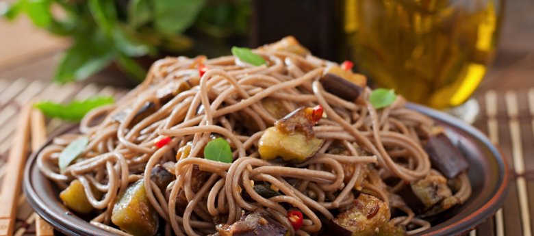 Nouilles soba sauce sucrée au cookeo