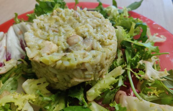 Risotto de brocolis et poulet au cookeo