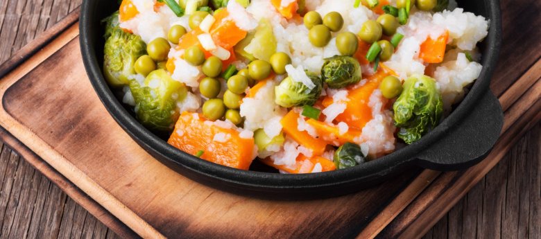 Risotto de petits légumes au cookeo