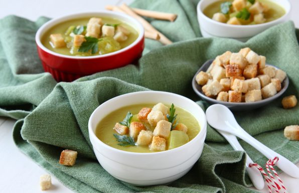 Velouté de patate douce au lait de coco au cookeo