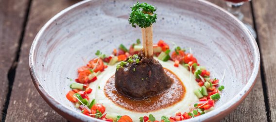 Souris d'agneau au miel et petits légumes frais au cookeo