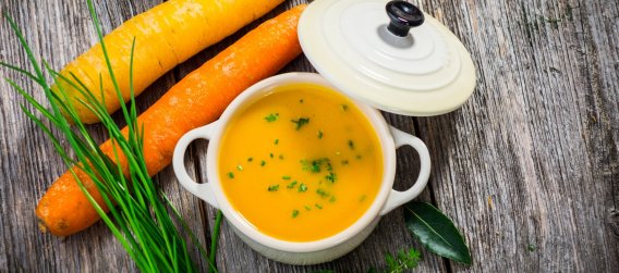 Velouté de carottes simple au cookeo