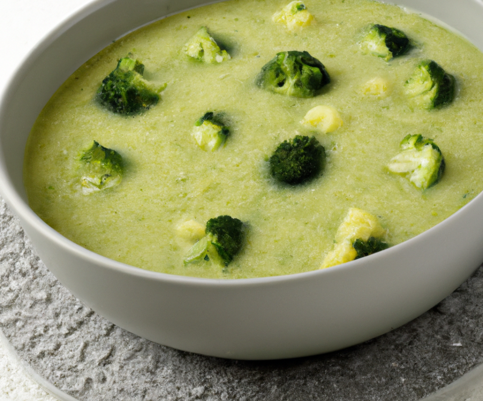 Soupe de courgettes et de brocoli au cookeo