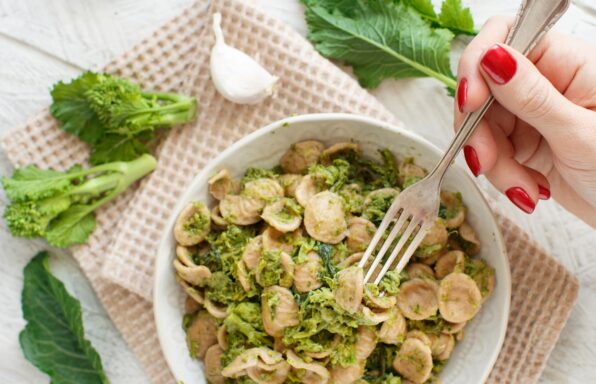 Orecchiette aux fanes de navet