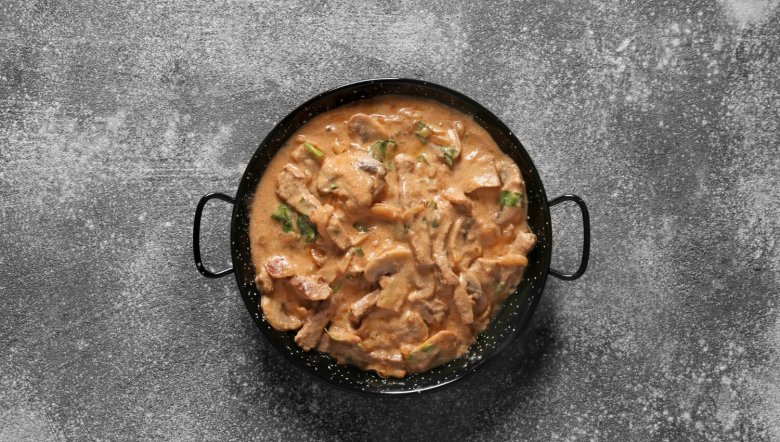 Boeuf à la Stroganoff au Cookeo