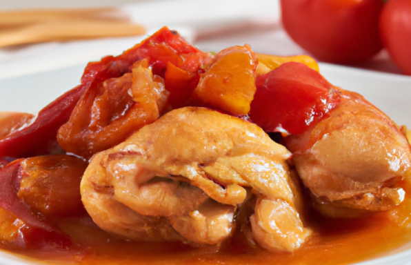 Recette authentique de Poulet Basquaise