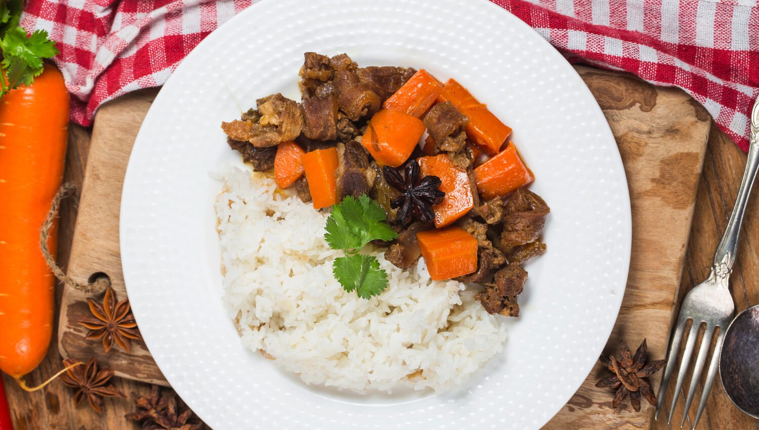 Boeuf à la Badiane et Carottes au Cookeo