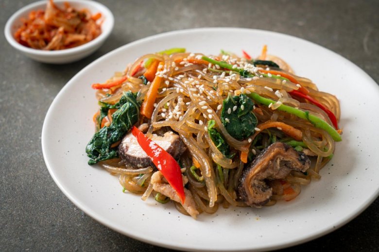 Japchae Authentique au Porc et Légumes au Cookeo