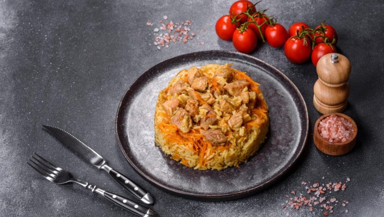 Pilaf de poulet traditionnel ouzbek au Cookeo