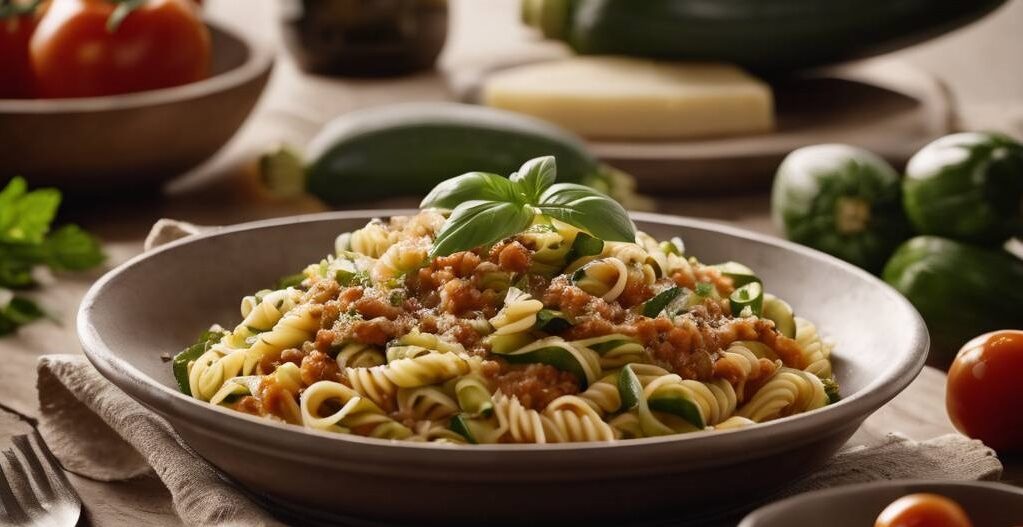 Dîner Rapide : One Pot Pasta Bolognaise courgette