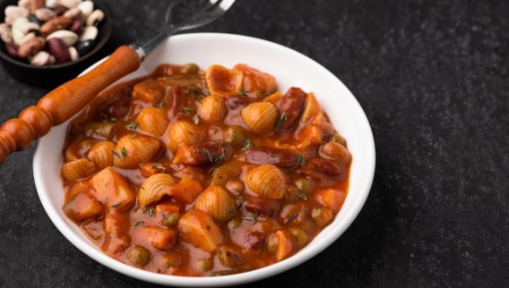 Soupe de Pâtes aux Légumes et Herbes Aromatiques pour Cookeo