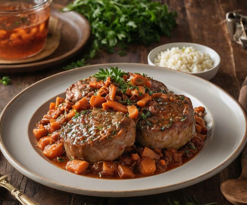 Osso Bucco de Dinde à la Tomate au Cookeo