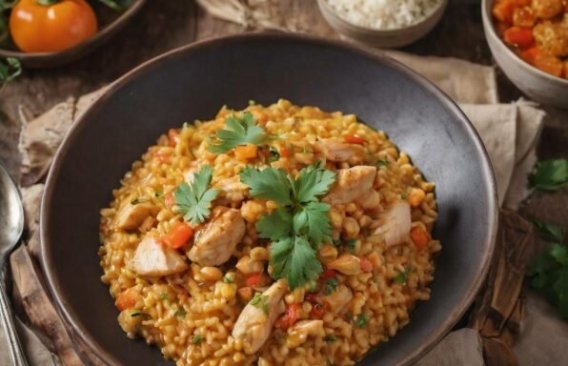 Poulet et Riz au Cookeo