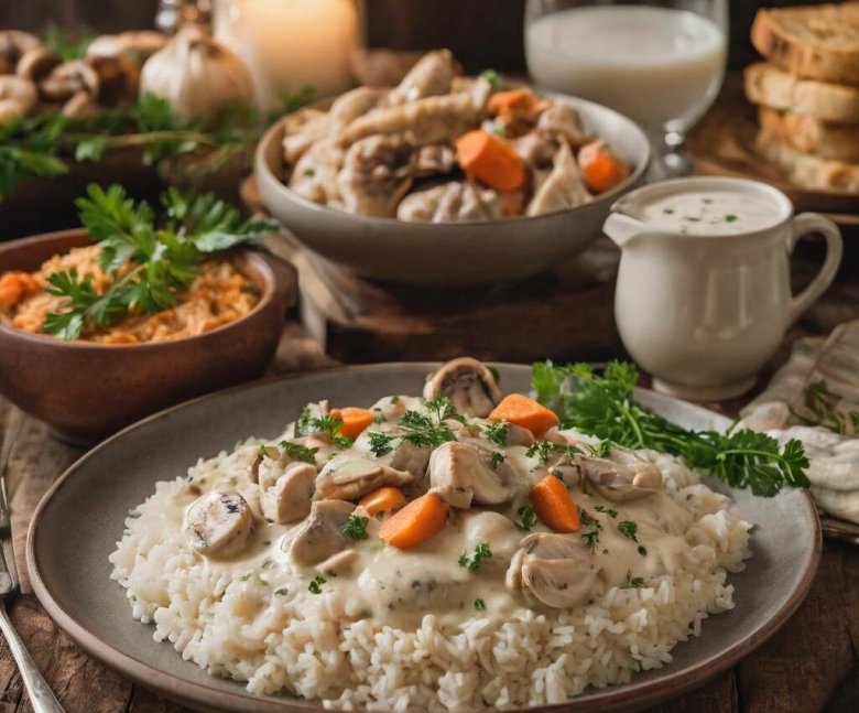 Blanquette de Poulet au Cookeo