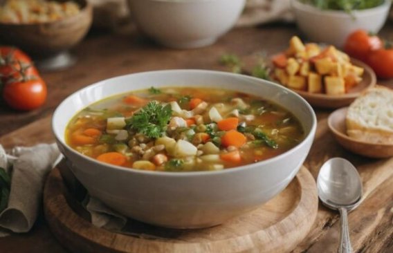 La façon la plus simple de faire une soupe de légumes au Cookeo