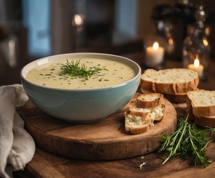 Soupe Gourmande Poireaux et Boursin au cookeo