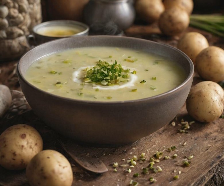 Potage de poireaux et pommes de terre au cookeo