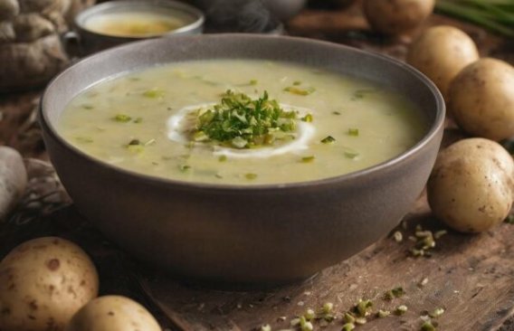 Potage de poireaux et pommes de terre au cookeo