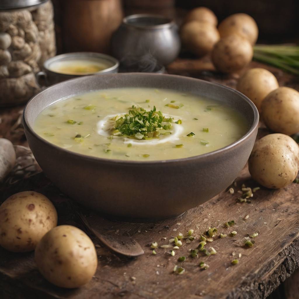 Potage de poireaux et pommes de terre au cookeo